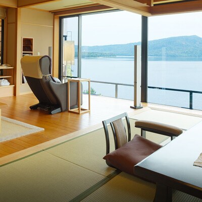あかん 鶴雅 別荘 鄙の座 湖の座 ご宿泊 2名様1室利用 1泊2食付 F4F-2103 
