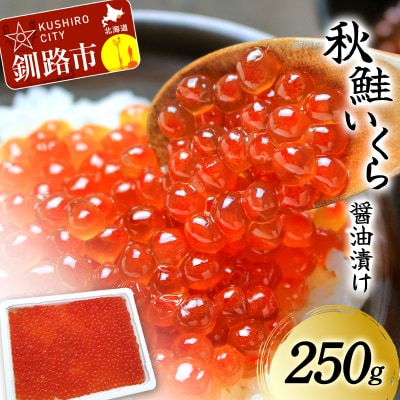 【北海道産】秋鮭 いくら醤油漬け 250g F4F-8693