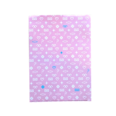 アイヌ文様A4クリアファイル 3枚セット アイヌ 民芸品 北海道 雑貨 グッズ F4F-1873