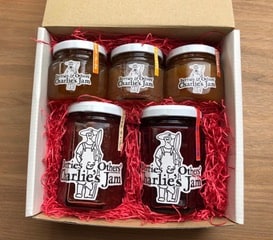 チャーリーズのジャム大小5個セット　