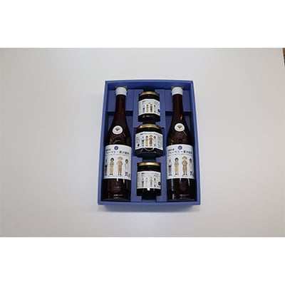 ブルーベリー100%「ジャム」「果汁飲料」セット【棚倉町産】