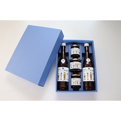 ブルーベリー100%「ジャム」「果汁飲料」セット【棚倉町産】