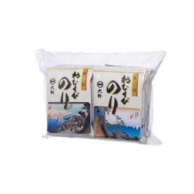 徳島のソウルフード 大野海苔「味付おむすびのり(8切8枚)」　計30袋【CN137】