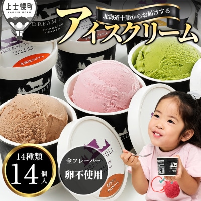 ドリームドルチェ よくばり アイス 100ml×14個(14種) 北海道 アイスクリーム スイーツ