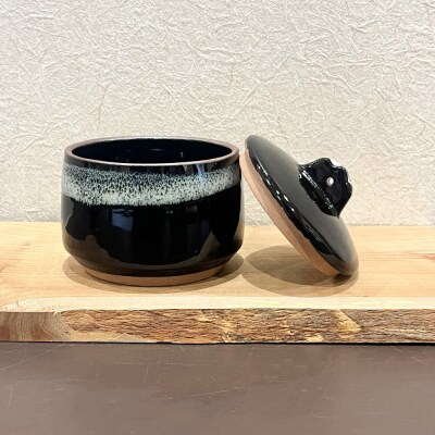 茶碗 津軽焼 茶碗と筋子入れセット(各1個)工芸品 青森県弘前市 草邑|24_kmr-030101