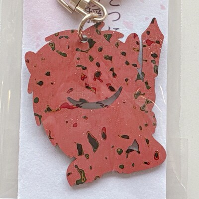 ブランデュー弘前FC オリジナル津軽塗りキーホルダー 【2色セット】|24_bdh-050101