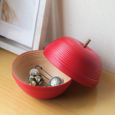 BUNACO りんごの小物入れ 1個 petite RINGO|24_brb-010101