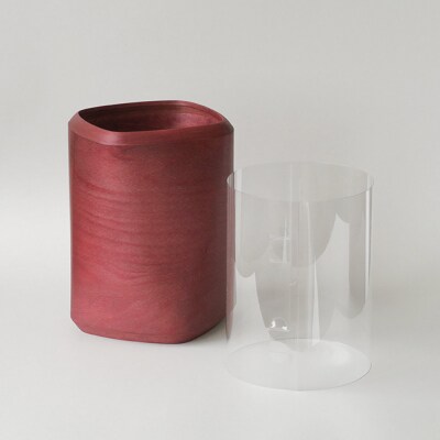 BUNACO ダストボックスTwist3 Mサイズ ローズ|24_brb-140101a