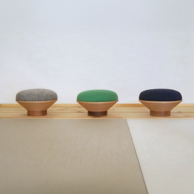 BUNACO「正座のため」のイス(レギュラー)トラッドグレー 1個|24_brb-170101f