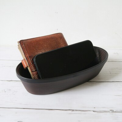 BUNACO ティッシュボックス・ペンスタンド・オーバルボックス|24_brb-190101