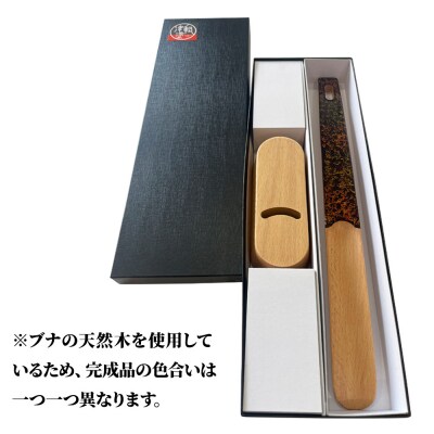 津軽塗 くつべら セット 唐塗 呂 靴べら 靴ベラ|24_ksk-630101b