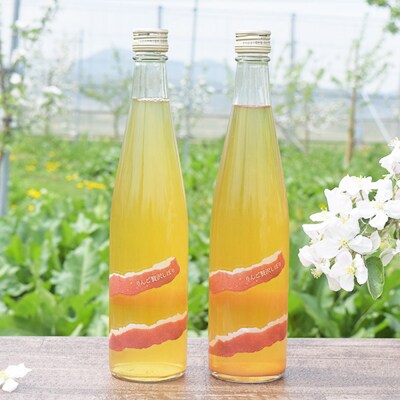 りんご贅沢しぼり 500ml×2 スパークリング500ml×1本 計3本|24_mrh-050301