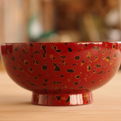 津軽塗 汁椀(唐塗 赤)|24_tnk-270101b