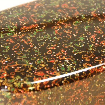 津軽塗 弁当箱(唐塗 貝蒔 呂)|24_tnk-290101a