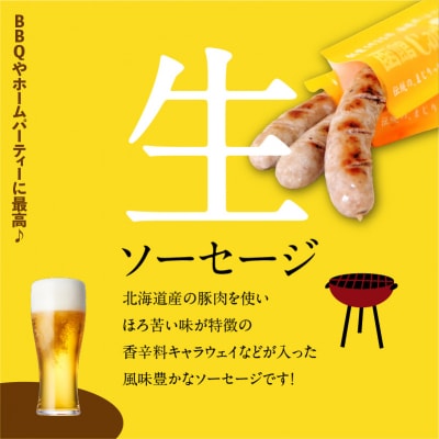 函館カール・レイモン チューリンガー生ソーセージセット(3本入り×6パック)_HD033-009