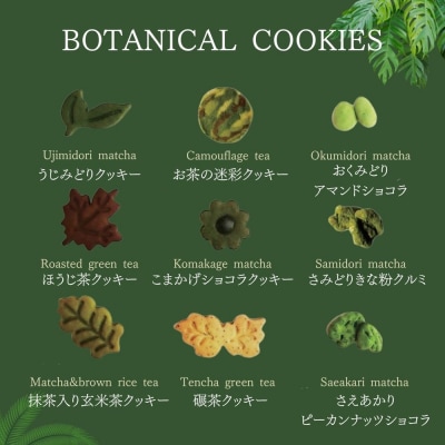 【TREEE’S】ボタニカルクッキー缶 | 抹茶スイーツ クッキー缶 人気 グルテンフリー
