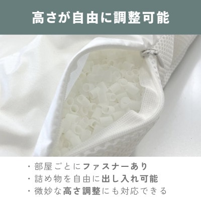 枕職人が本気で考えたストレートネック用まくら 横向き寝対応 日本製