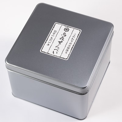 【烏森せんべい】こだわり煎餅半缶入り　126枚詰め合わせ