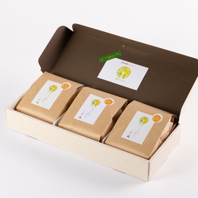 【デカフェ】楚々Cafeの自家焙煎珈琲豆 3種飲み比べセット(粉)