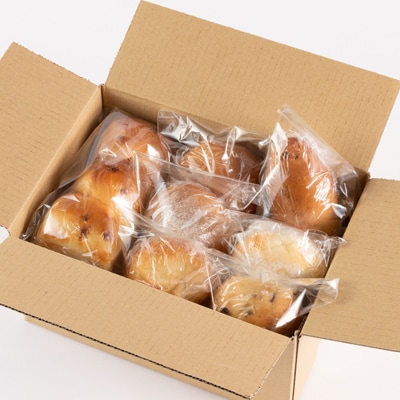 ふわふわもちもち手ごね自家製パン詰め合わせセット B　冷凍便