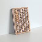 和の心をくすぐる美しい和モダンな御朱印帳「麻の葉」 1冊　愛知県北名古屋市製