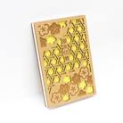 伝統と現代が融合した、美しい和モダンデザインの御朱印帳「籠目」 1冊　愛知県北名古屋市製