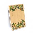 伝統と現代が融合した、美しい和モダンデザインの御朱印帳「組亀甲」 1冊　愛知県北名古屋市製