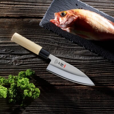 包丁2本セット 出刃包丁・柳刃包丁 [村斗] 燕三条製 [下村工業] 【018S078】