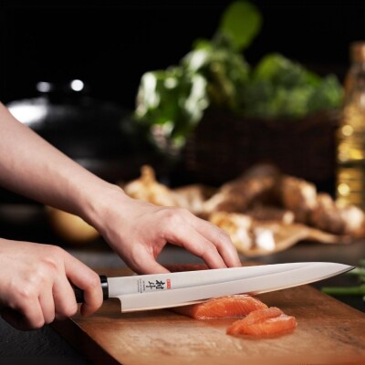 包丁2本セット 出刃包丁・柳刃包丁 [村斗] 燕三条製 [下村工業] 【018S078】