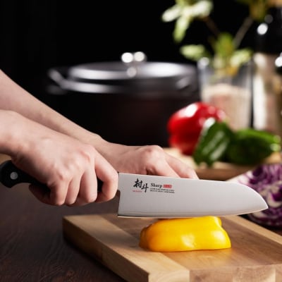 [村斗Sharp] 包丁3本セット 三徳包丁・牛刀包丁・ペティナイフ [下村工業]【022S078】