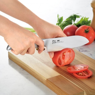 プログレード オールステンレスSHARP三徳・ダブルシャープナーセット 下村工業 【017S115】