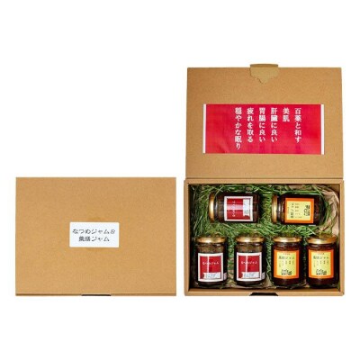 横浜青葉壺中天なつめジャム3本・薬膳ジャム3本