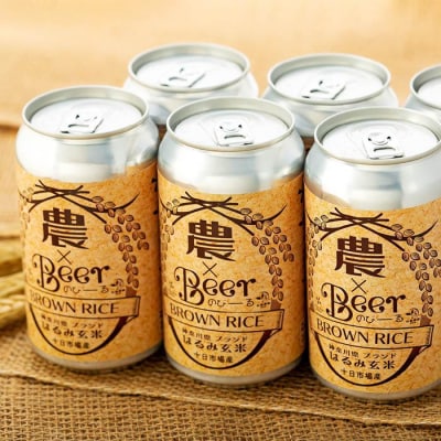 TDM 1874 Brewery クラフトビール 農×Beer(のびーる)はるみ玄米 350ml×6