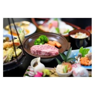 横浜港乗合船屋形船濱進ペアご招待券(黒毛和牛ステーキ御膳)