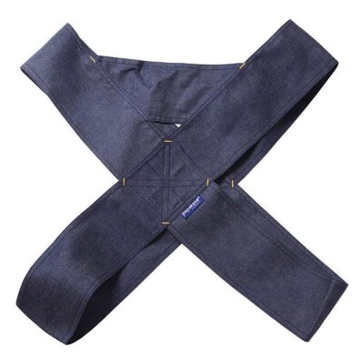 パパ専用抱っこひも デニム ネイビー〈パパコソ〉(Lサイズ)