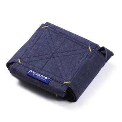 パパ専用抱っこひも デニム ネイビー〈パパコソ〉(XLサイズ)