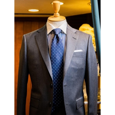 【店舗採寸限定】「カノニコ CANONICO」「レダ REDA」の素材を使ったオーダースーツ仕立券