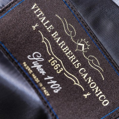 【店舗採寸限定】「カノニコ CANONICO」「レダ REDA」の素材を使ったオーダースーツ仕立券