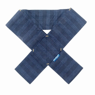 パパ専用抱っこひも グレンチェックネイビー〈パパコソ〉(Mサイズ)