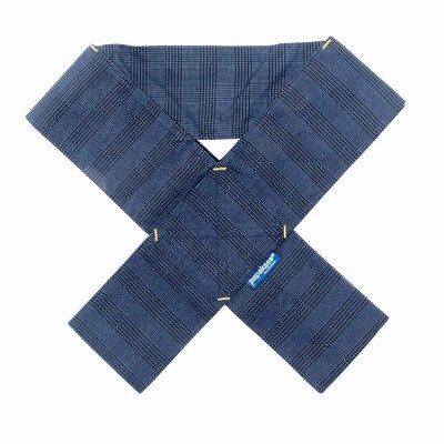 パパ専用抱っこひも グレンチェックネイビー〈パパコソ〉(Lサイズ)