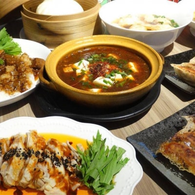 本格中華「公珠」コース料理お食事券(2時間飲み放題付き)