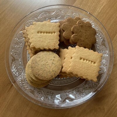 ホシノアラタ　玄米粉クッキー缶(グルテンフリー)