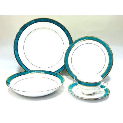 タカラダオリジナル・ベスビオ一人用セット (金線付電子レンジ対応)