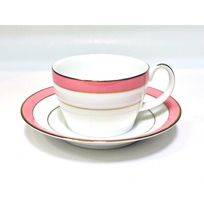 タカラダオリジナル・ロイヤルカップ&ソーサー1客(ターコイズ(水色))(金線付電子レンジ対応)