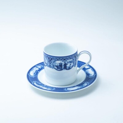 タカラダオリジナル・横浜Before&Nowコーヒーカップ&ソーサー