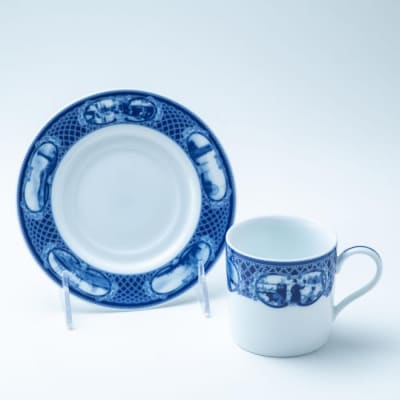 タカラダオリジナル・横浜Before&Nowコーヒーカップ&ソーサー