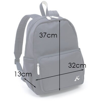 リュック　(R-0711) ブラック/カフェオレ〈キタムラ〉