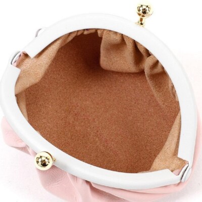 小銭入れ　(PH0759) ピンク/ホワイト〈キタムラ〉