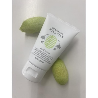 【母の日ギフト】横濱発　天然グリーンシルク配合ナチュラルシルクハンドクリーム　2個セット