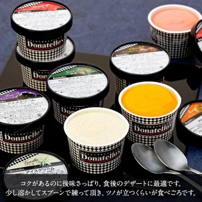 【母の日ギフト】ジェラートマエストロ厳選《ドナテロウズ》ジェラート8種40個セット